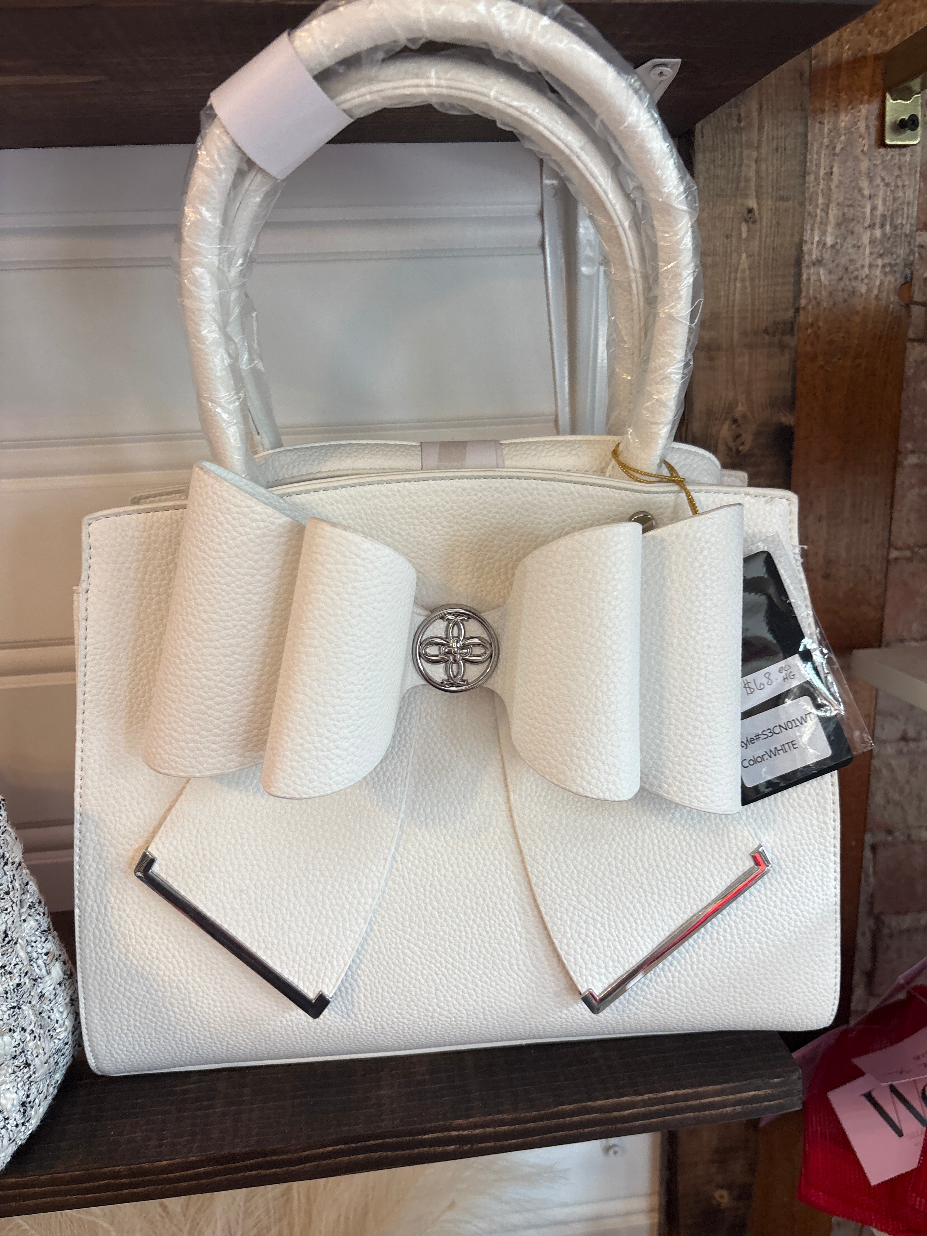 Large bow purse