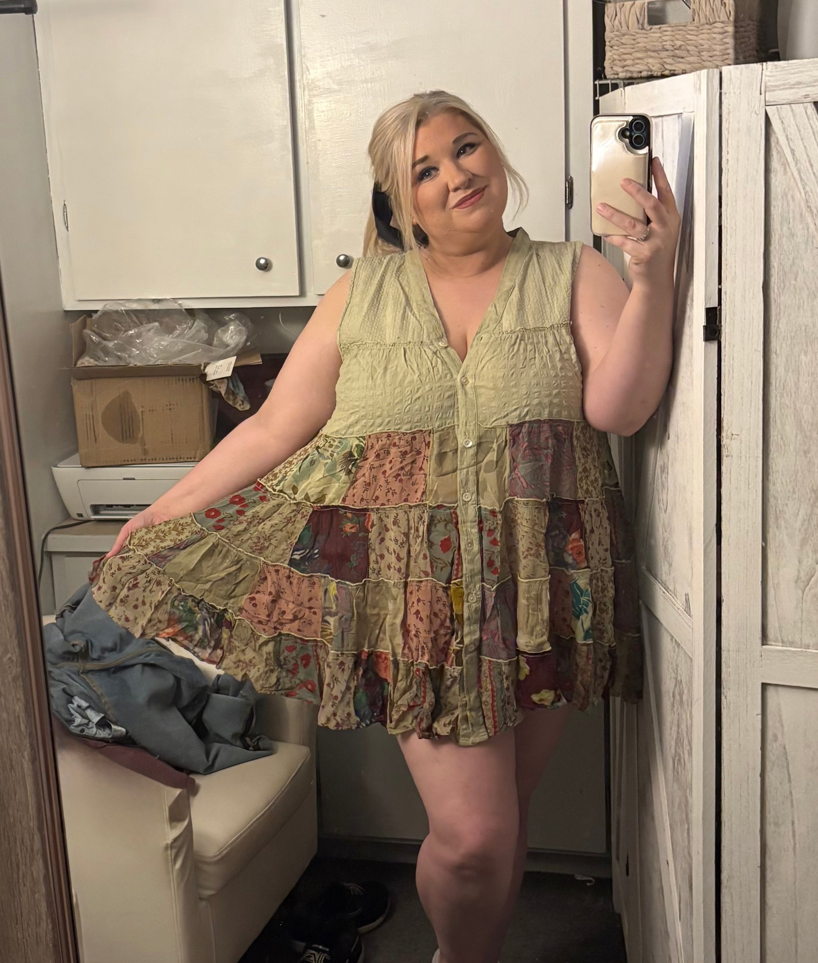 Sydney patchwork dress
