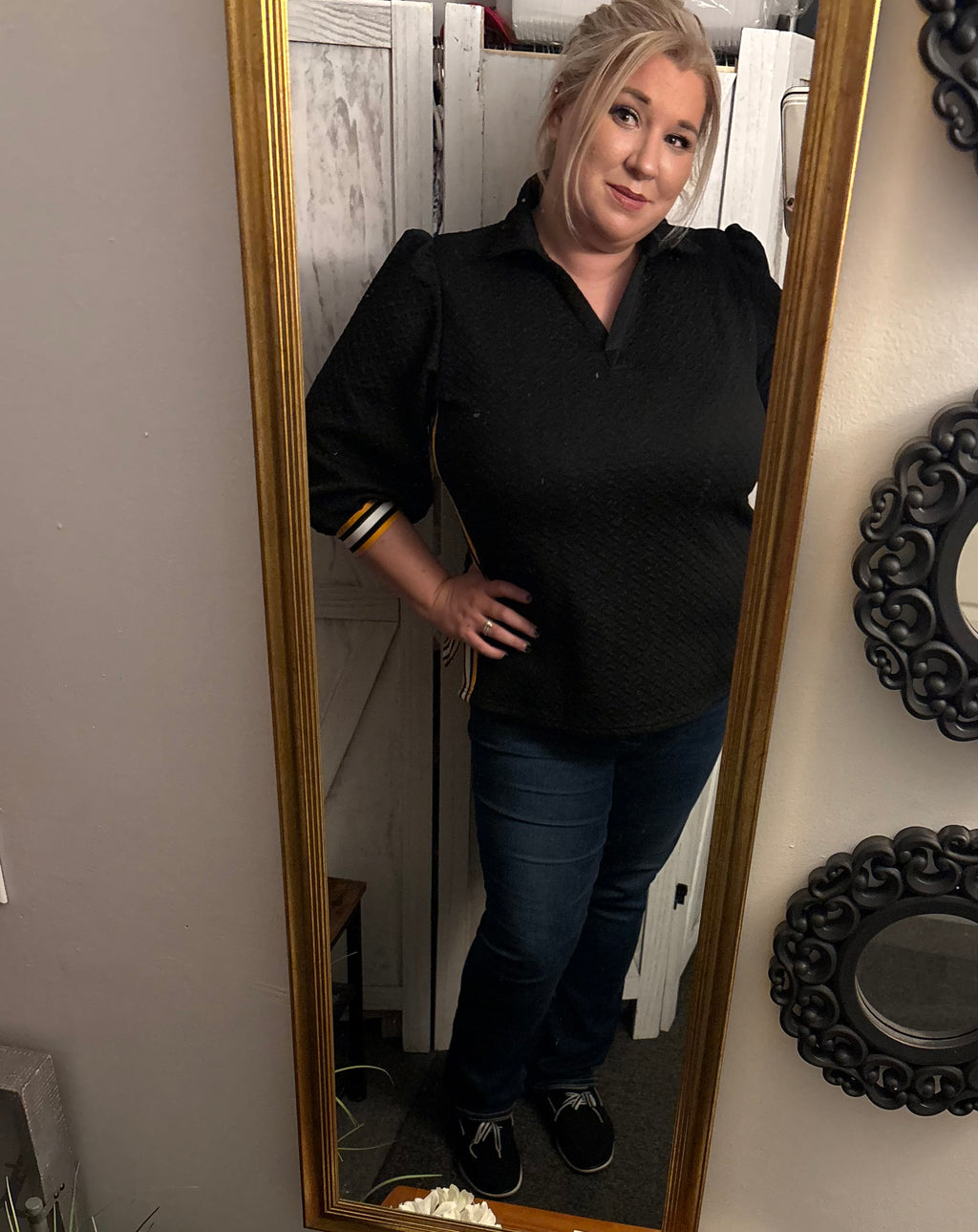 Mizzou you quilted blouse