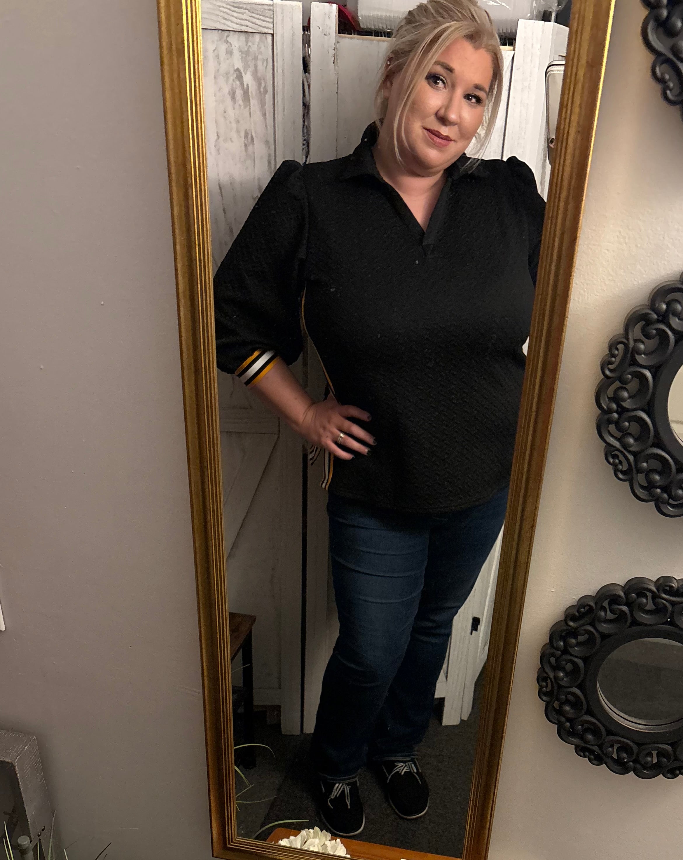 Mizzou you quilted blouse