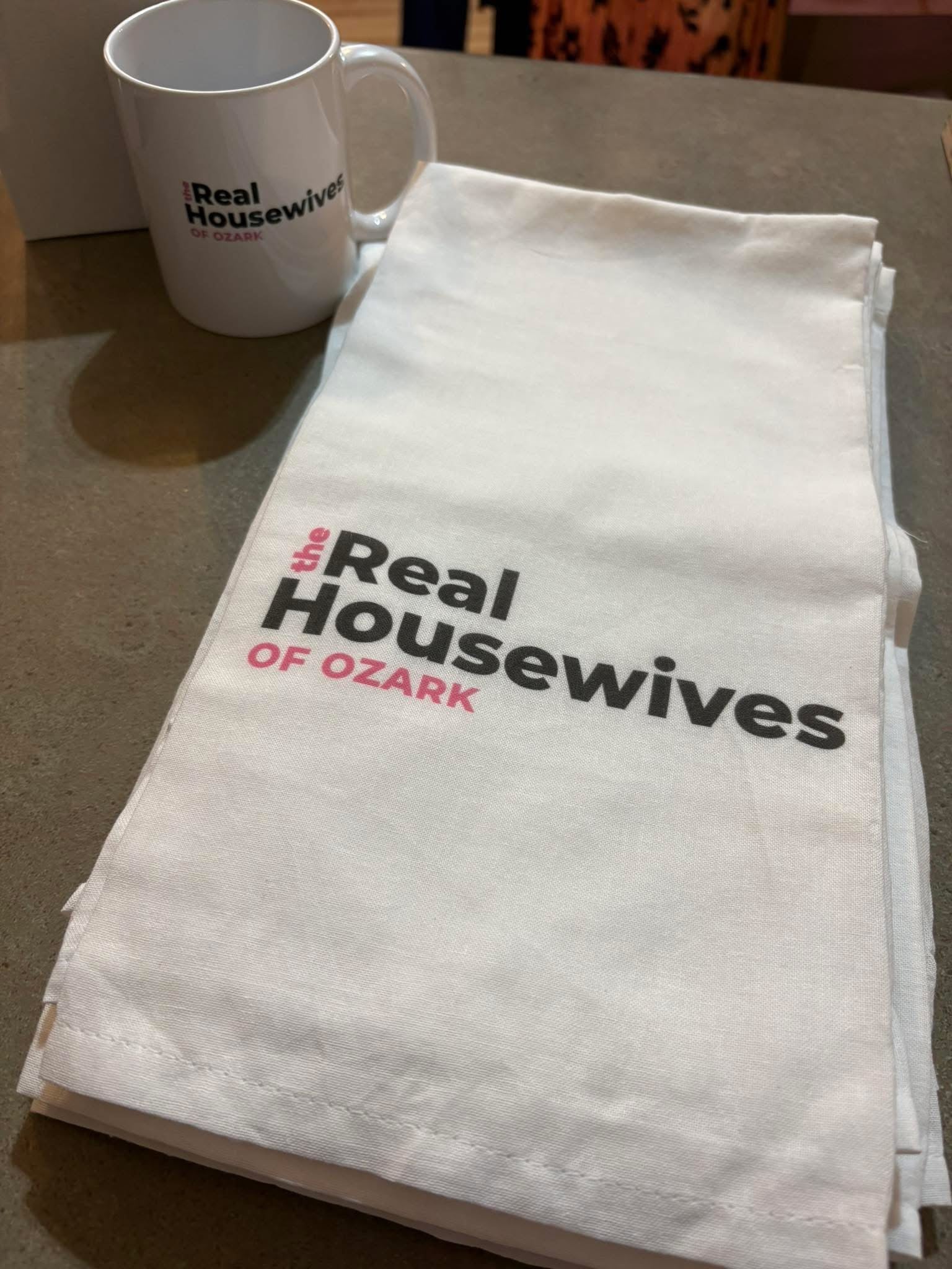 Real housewives of Ozark dish towel