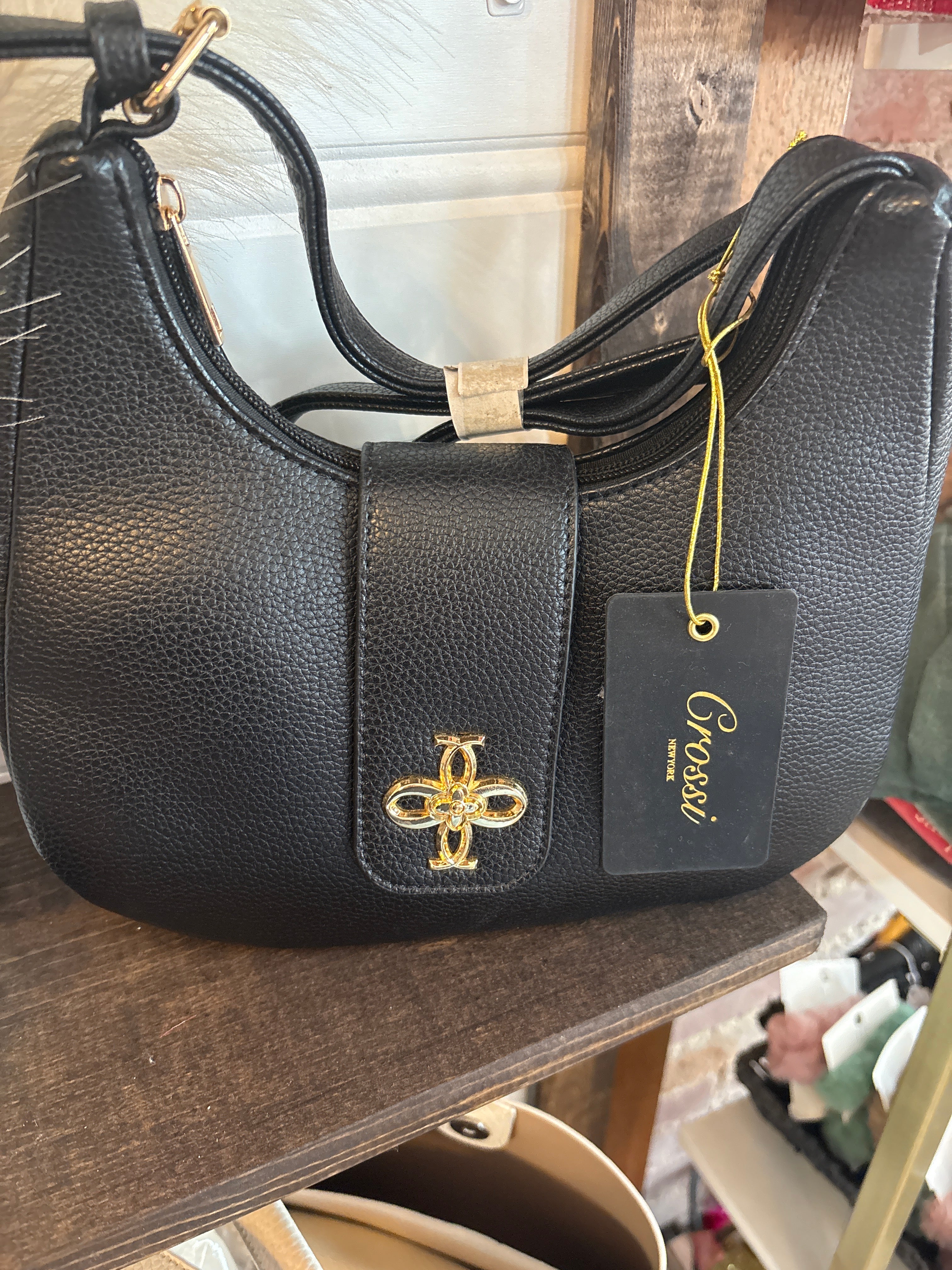 Snap purse black