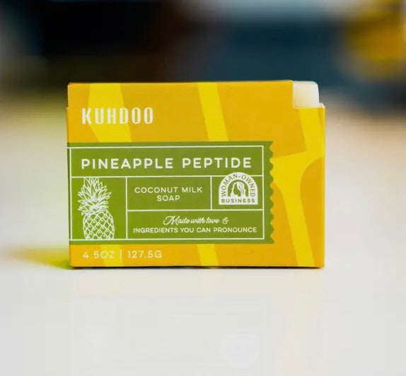 Pineapple peptide soap