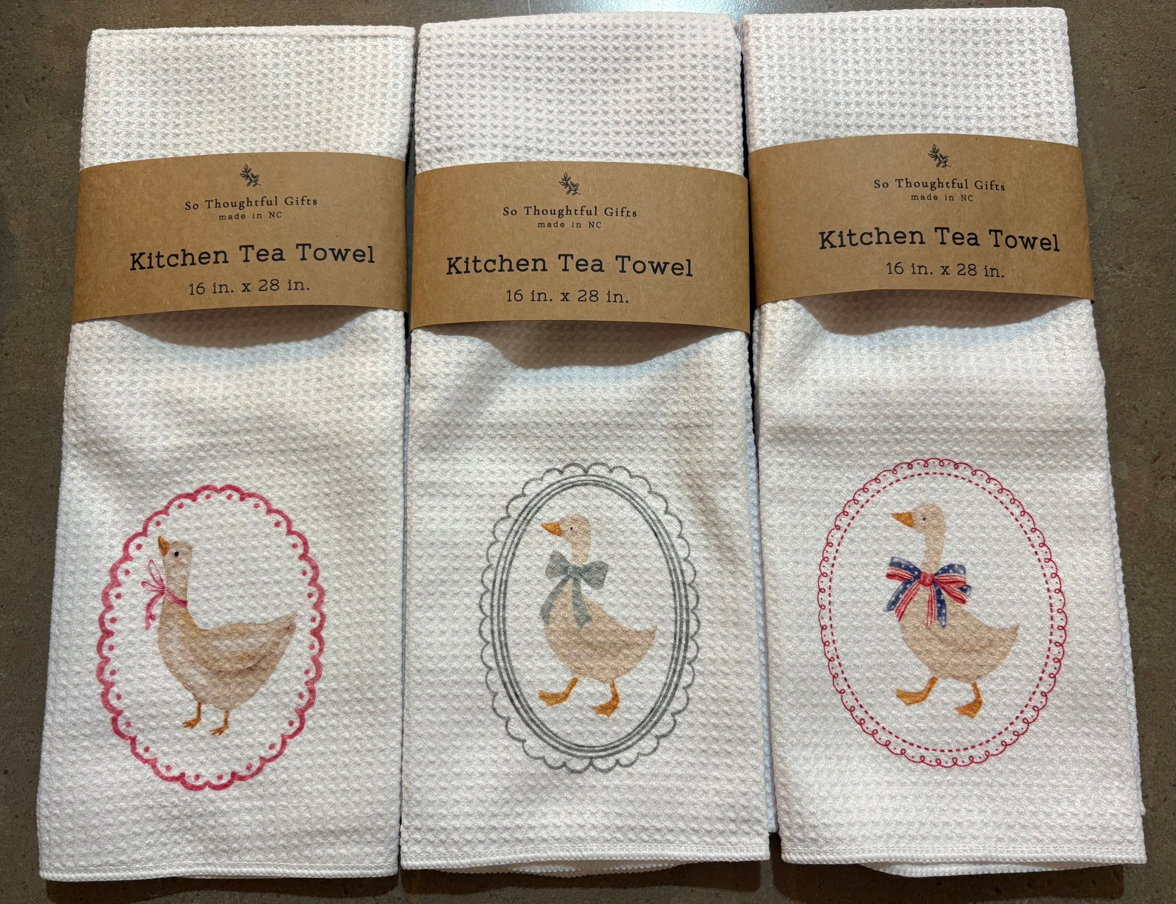 Mothers nostalgia duck kitchen towels