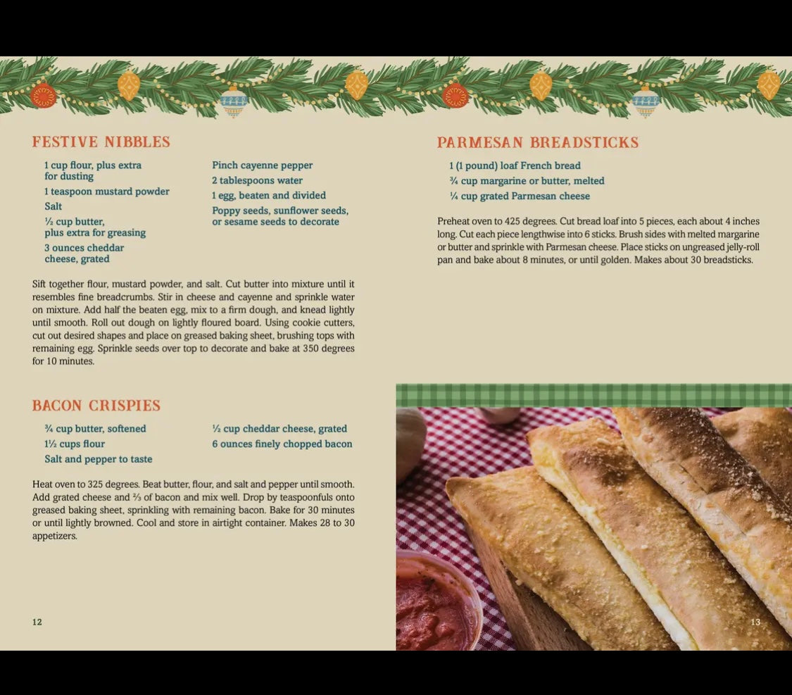 12 days of Christmas cook book