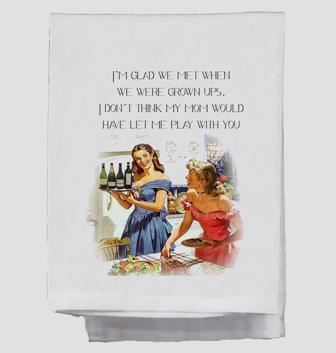 Glad we met older dish towel