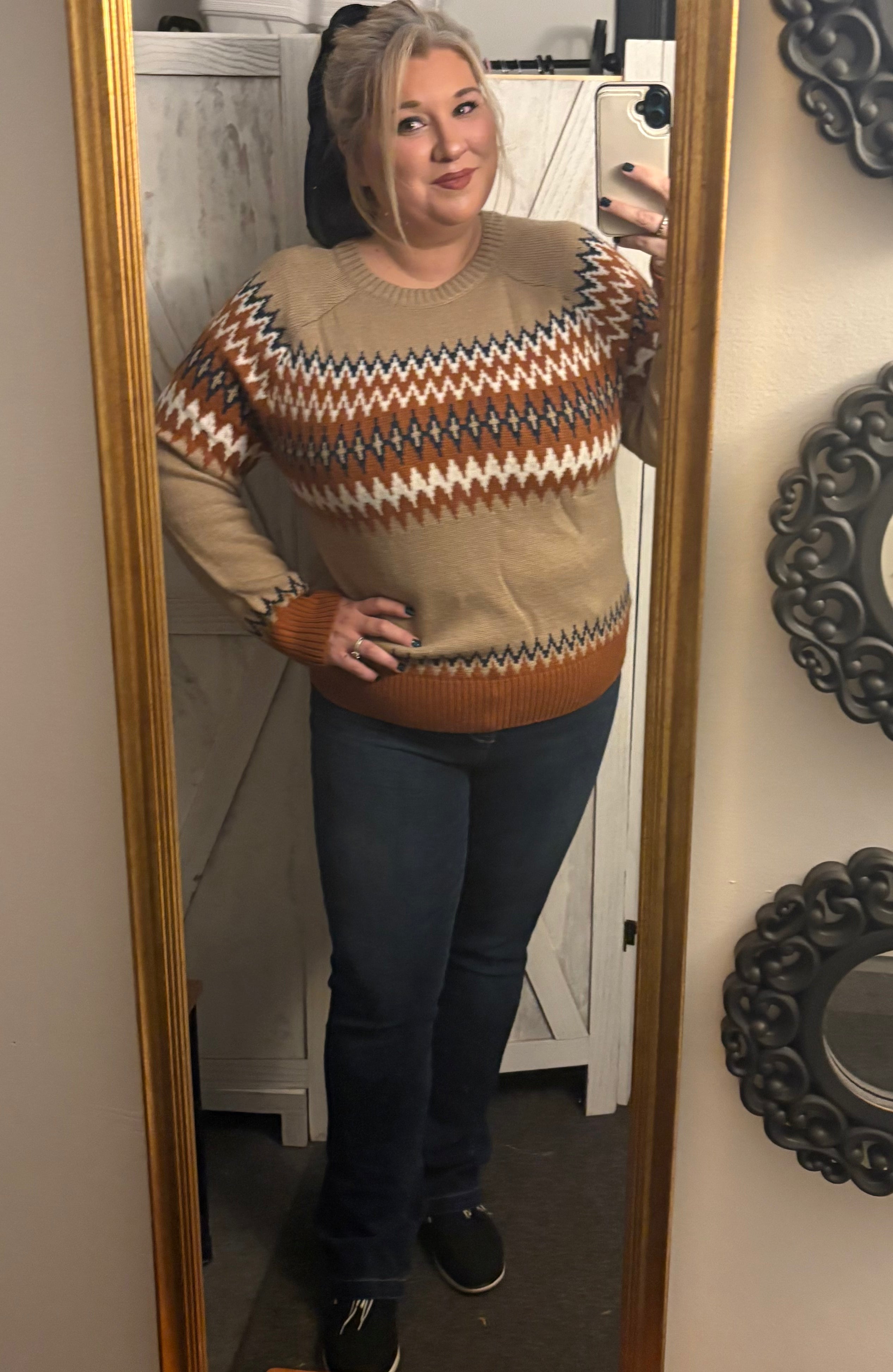 Becca fall sweater