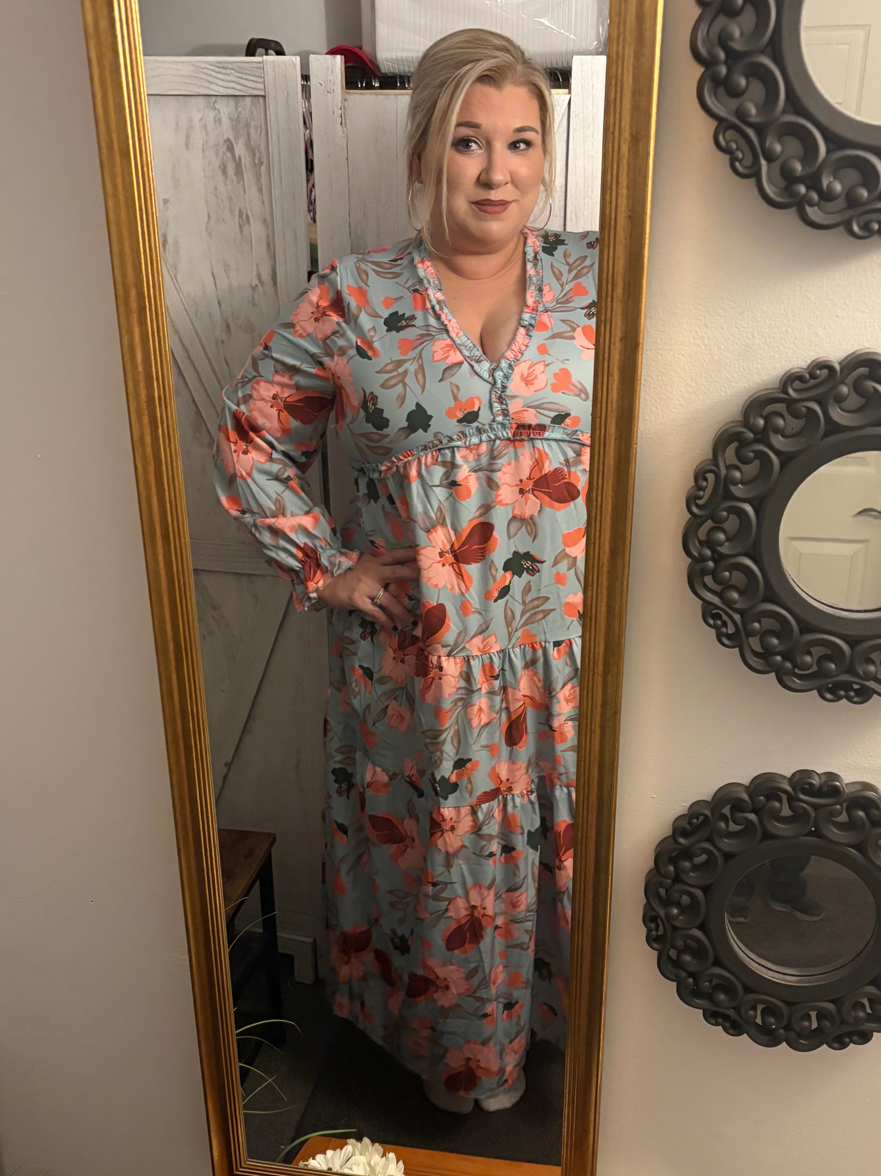 Delilah floral dress