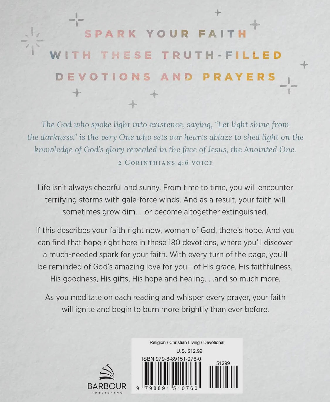 To spark your faith devotional