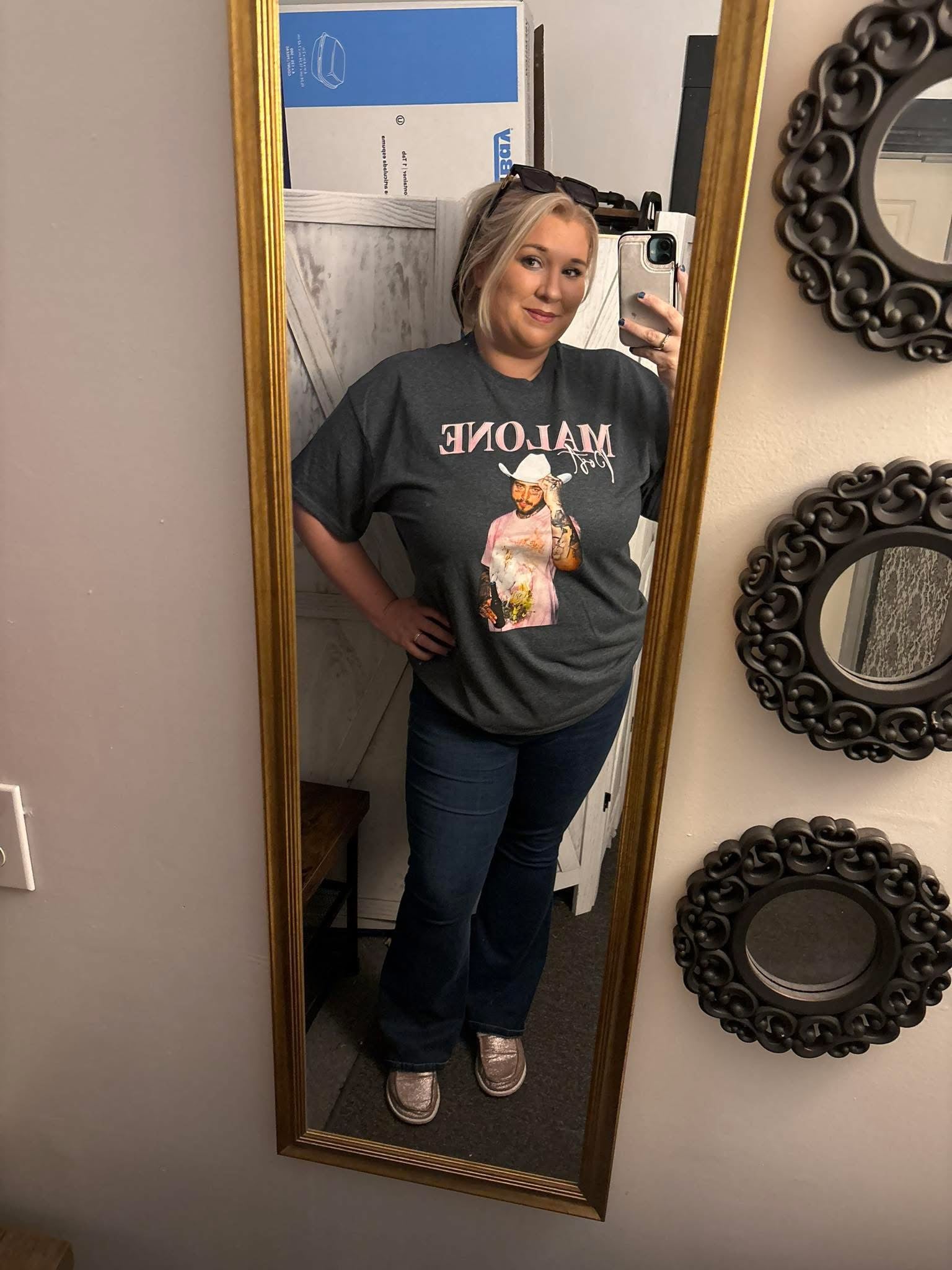 Post Country tee