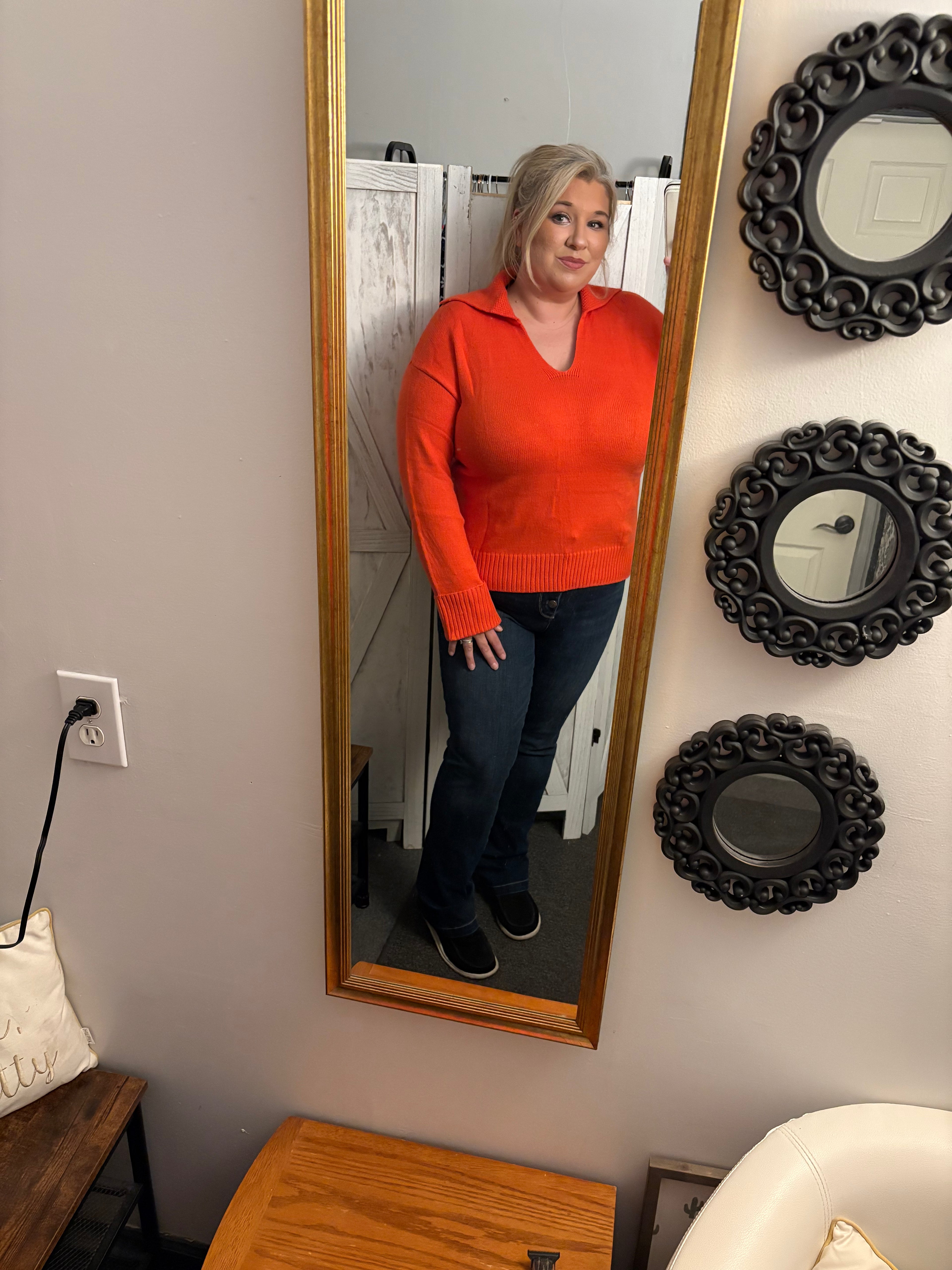 Burst of fall sweater